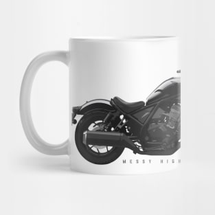 Honda Rebel 1100 21 black, sn Mug